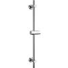 Görbach Colonna Doccia Asta Doccia 70cm in Acciaio Inox, Set Asta Doccia Saliscendi con Supporto Soffione Regolabile Cromo