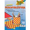 Folia 70202 - Fogli ungummiert Intrecciato, Colori Assortiti, 12 x 17 cm, 100 Fogli