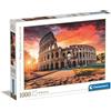 Clementoni Collection-Roman Sunset-1000 Pezzi, Puzzle Roma, Orizzontale, Divertimento Per Adulti, Made In Italy, Multicolore, 39822
