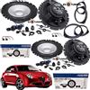 Alpine Kit 8 Casse Altoparlanti Alpine 2 vie Anteriori e Posteriori per Alfa Mito