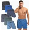 SGS Boxer Uomo Morbidi e Larghi - Mutande Uomo a Pantaloncino in 100% Cotone, Mutande a Pantaloncino, Confezione da 10 o 6 - Boxer Uomo Cotone di Tela