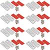 MIN CI 8pcs Calamite per Mobili Chiusura, Magneti Adesivi, Chiusura Magnetica per Ante, Calamita per Ante Mobili, Calamita Adesiva