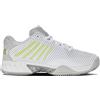 K-Swiss Performance Hypercourt Express 2 HB, Scarpe da Tennis Donna, White/Gray Violet/Lime Green, 39 EU