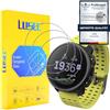 LUSEE Vetro Temperato per Suunto Vertical Pellicola Protettiva, 3 Pezzi Proteggi Schermo e Pellicole [Durezza a 9H] [Chiaro HD] [Anti Graffio] 2.5D Vetrino Protezione per Schermo