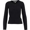 Guess Donna Maglia Colo A V Ines VN LS Sweater W2BR20Z2V42 M Nero jblk Jet Black a996