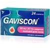 Reckitt Benckiser Gaviscon 500mg+267MG 24 Compresse Masticabili Gusto Menta