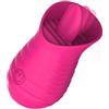 GIFTZS Vibratore Versione aggiornata del vibratore che lecca la lingua, capezzolo, clitoride, giocattolo del sesso femminile, dispositivo di masturbazione, orgasmo, uovo vibrante