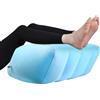 Fulushouxi Cuscino per Gambe, Cuscino Gonfiabile per Gambe, Cuscino Gambe per Dormire, Cuscino alza Gambe Portatile, Cuscino per Elevazione Gambe Migliorare Circolazione Sanguigna, Ridurre Gonfiore（blu）