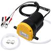 flintronic Pompa del Gasolio, 60W 12V Pompa Estrattore per Aspirazione Olio Motore e Gasolio, Pompa Trasferimento Olio Scavengata Car Aspirazione Carburante Elettrico per Auto/Motocicli/Barche