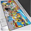 ITBT The Simpsons Tappetino per XXL Mouse da Gioco - Gaming Mousepad Extra Grande 800 x 300mm - Pad 3mm con Base in Gomma Antiscivolo - Spessore 3mm Anime Tappetino Mouse, E