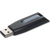 Verbatim 49173 Store 'N' GO V3 Memoria USB portatile 32768 MB, colore nero (primario) / grigio (secondario)