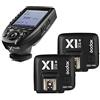 Godox Xpro-N 2.4G X System Telecomando Flash Wireless + 2 Ricevitori Godox X1R-N per Nikon Flash
