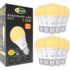 CLAR - Lampadine LED E27 Luce Calda, Lampade LED E27, E27 LED 3000K, 10W (Pack 10)
