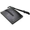 Nictemaw Taglierina per carta A4, taglierina per foto, taglierina a leva, taglierina in metallo, 325 x 255 mm, lunghezza di taglio 470 mm, nero