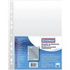 DONAU Buste perforate DONAU PP A4 Orange Peel 40 MICR 25 pezzi/archiviazione documenti/tipo-buccia d'arancia/tipo-standard/materiale-PP/colore-trasparente/formato-A4/spessore (mm) -40