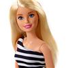 Barbie 60° Anniversario, Bambola Bionda con Outfit Iconico Bianco e Nero, Giocattolo per Bambini 3 + Anni, FXL68