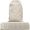 ELES VIDA Sacchetti con coulisse Sacchetti di cotone 25 pezzi 30 x 45 cm - zaino borsa di stoffa da palestra, borsa di iuta stoffa certificata della spesa con coulisse dipingere in natur