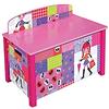 Liberty House Toys Fashion Girl Toy Box, Legno, Rosa
