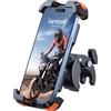 Lamicall Supporto Telefono Bicicletta, Supporto Telefono Moto - 2024 Universale Manubrio Supporto Cellulare per iPhone 17 16 15 14 13 Pro Max Plus Mini Xs X 8 7, Samsung, 4.7-6.8 Smartphones, Arancia