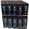 BELLIVESTORE 10 Cartucce compatibile per Epson WF-5620DWF 5110DW 5690DWF 5190DW 4630DWF 4640DTWF BL-T7901 BL-T7902 BL-T7903 BL-T7904 con chip