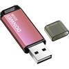 DONWEI Chiavetta USB, USB 32GB, Pen Drive, Penna USB 2.0, Pennetta USB Con Indicatore Led Per L'Archiviazione E Il Backup Dei Dati-Rosa