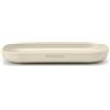 Brabantia - ReNew Portasapone - Con base Antiscivolo - Con Nervature che Mantengono il Sapone Rialzato & Asciutto - Resistente alla Corrosione - Accessorio per il Bagno - Soft Beige - 13,5 x 8 cm