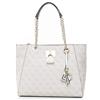 Guess Downtown Cool Tote, Borsa a Spalla Donna, Rosa/Pink