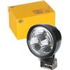 HELLA 1G0 996 576-011 LED-Faro da lavoro, Modul 70 Gen. 3.2, 24/12V, 1800lm, avvitato/Montaggio, esterno, arco di montaggio orientabile, Illuminazione a lungo raggio, Spina Spina DEUTSCH