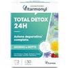 Vitarmonyl TOTAL DETOX 24H, Drenante Forte in Capsule, Azione Depurativa, Formula Giorno e Notte, Digestione e Metabolismo, 30 Capsule