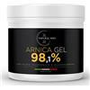 Natural Novi Arnica per Cavalli Uso Umano 98,1% 550ml con Acido Ialuronico, Glucosamina, Menta, Lavanda