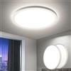 EASY EAGLE Plafoniera LED Soffitto, 18W Lampada da Soffitto Moderna Ø22CM 4000K 1800LM Plafoniera Camera da Letto per Corridoio, Cucina, Soggiorno, Ufficio, Garage, Balcone (Pack of 2)