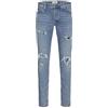 JACK & JONES Jjiglenn Jjoriginal CB 052 SN Jeans, Blu Denim, 30W x 32L Uomo