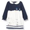 Chicco Abito a Manica Lunga con Colletto (954) Bambine e ragazze, Bianco, 80