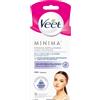 Veet Minima - Strisce Depilatorie Viso Ipoallergeniche, 16 Strisce