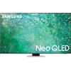 Samsung Smart TV 55 Pollici 4K Ultra HD Display Neo QLED sistema Tizen con Dolby Atmos e OTS colore Bright Silver - Series 8 QE55QN85CATXZT
