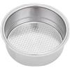 Kuuleyn Filtro per il caffè Cestello Filtro da a Doppio Strato in Acciaio Inossidabile da pressurizzato Accessori per Macchine da per Uso Domestico Negozio di tè al Latte(for Double Cup)