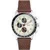 Fossil Cronografo Sport Tourer da uomo in acciaio, FS6042, Bianco