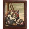 Quadro Antico Dipinto Soggetto Sacro Olio su Tela XVII-XVIII Secolo