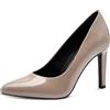 Marco Tozzi Scarpe da Donna 2-22415-41 Pattent, Tortora, 38 EU, Brevetto Grigio Talpa., 38 EU