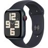 Apple Smartwatch Apple Watch SE OLED 44 mm Digitale 368 x 448 Pixel Touch screen 4G Nero Wi-Fi GPS (satellitare) [MRH83QF/A]