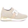 LA STRADA Sneaker Slip On - Donna - Oro Argento