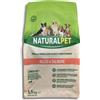 NaturalPet Adult Mini Light Salmone - 1,5 Kg Croccantini per cani