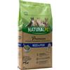 NaturalPet Premium Adult Medium/Large Pesce - 12 Kg - Crocchette naturali cane - 1° ORDINE? scegli lo sconto BZR5 / BZR20 + 200 punti fedeltà