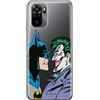 Ert Group custodia per cellulare per Xiaomi REDMI NOTE 10/ 10S originale e con licenza ufficiale DC, modello Batman & Joker 005 adattato alla forma dello smartphone, parzialmente trasparente