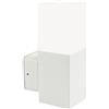 Sovil Applique In Alto 7w Led 4000k Sovil Kube Bianco - 99484/02