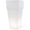Sovil Vaso Quadrato Grande E27 Sovil Lounge Bianco - 692/02