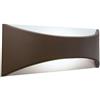 Sovil Applique Riflessa 12w Led 3000k Sovil Moon Caffe' - 98108/27