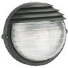 Sovil Applique Grande Tonda E27 Sovil Palpebra Tonda Nero - 790/06