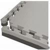 TOORX PROFESSIONAL LINE Toorx Tatami ad incastro nero-grigio 100x100x4 cm con 4 bordi - Certificato EN71