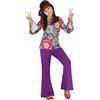 Atosa Generique - Costume Hippie Per Bambina 3 A 4 Anni